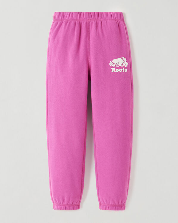 Pantalon original en molleton de coton bio Roots pour tout-petits