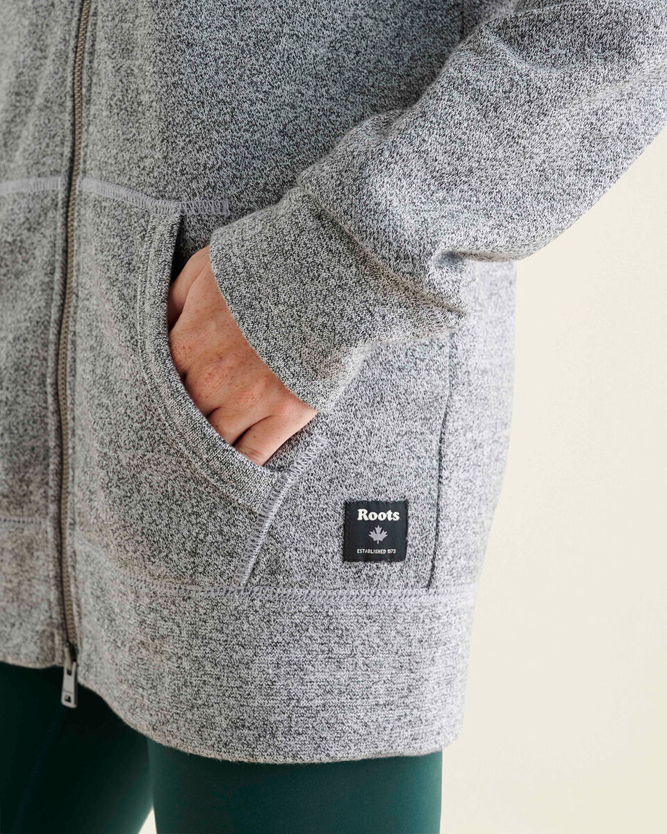 Organic Capri Full Zip Hoodie