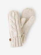 Womens Olivia Cable Mitten
