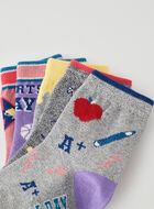 Kid School Days Sock 5 Pack