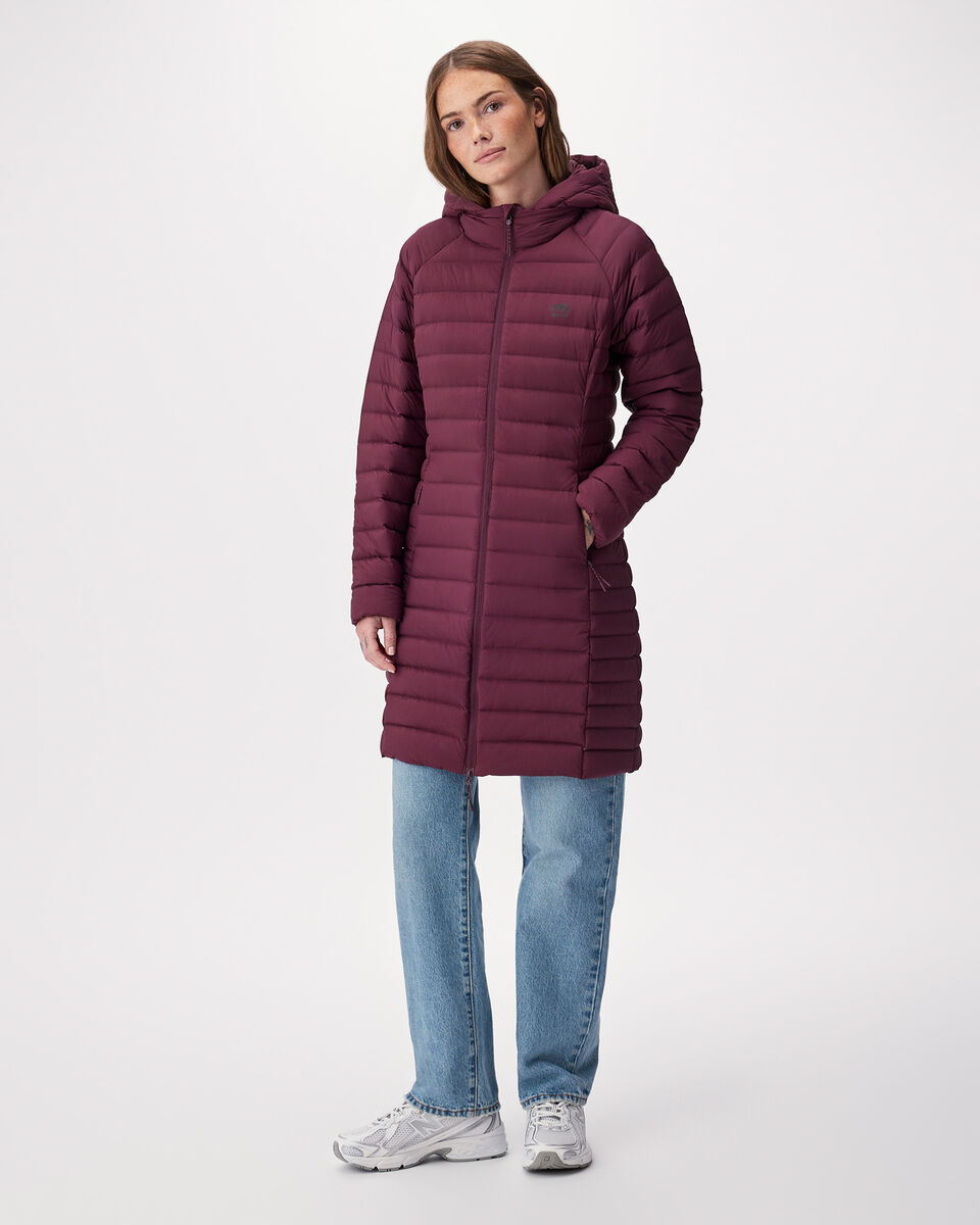 Roots Down Packable Long Jacket