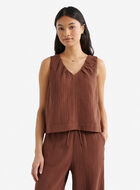 Camisole en gaze de coton Isla