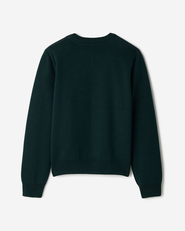 Animal Knit Crew