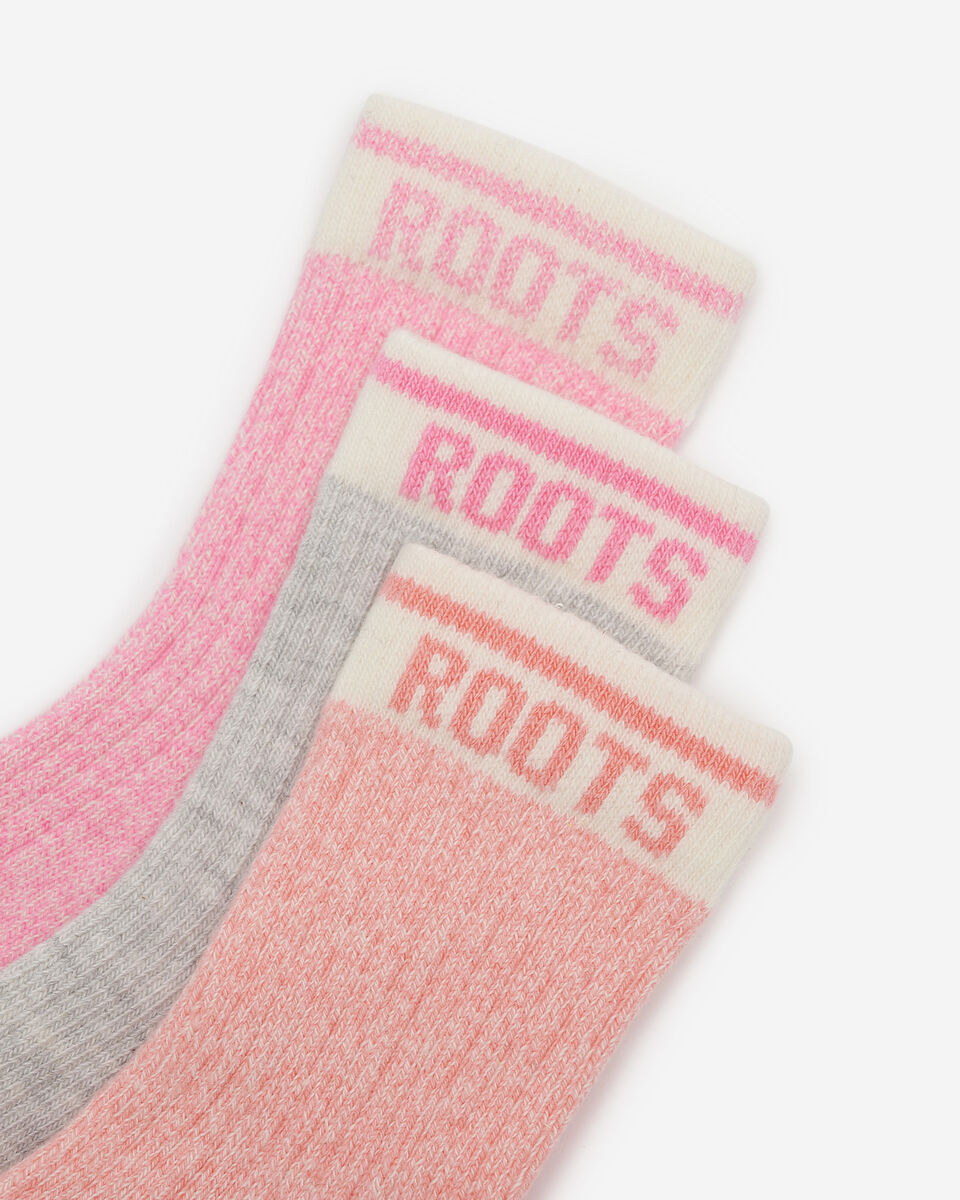 Baby & Toddler Cabin Ankle Sock 3 Pack
