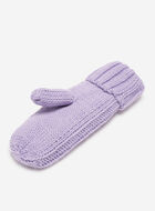 Mitaines en tricot torsad&eacute; Olivia pour adulte