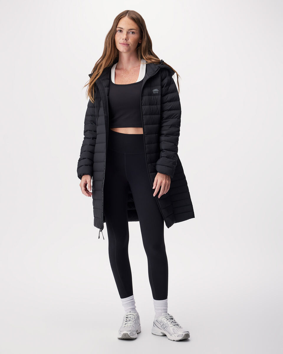 Roots Down Packable Long Jacket