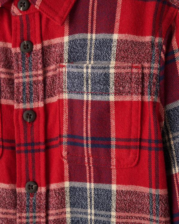 Toddler Plaid Tidings Shirt Toddler Plaid Tidings Shirt