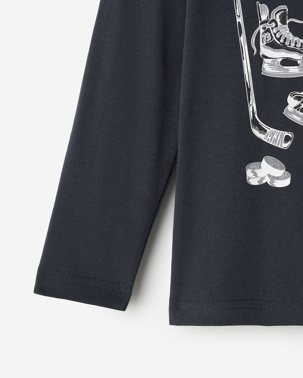 Toddler Hockey Sports Long Sleeve T-Shirt