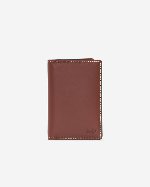 Étui pour passeport en cuir Oxford