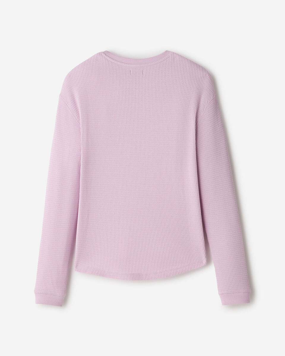 Waffle Long Sleeve Top