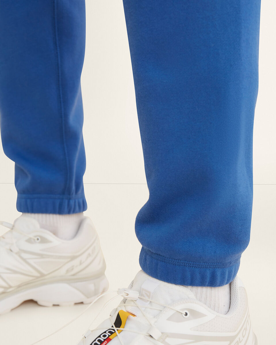 Pantalon original ajusté en molleton de coton bio