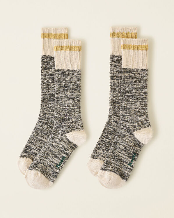 Adult 50th Cabin Sparkle Sock 2 Pack