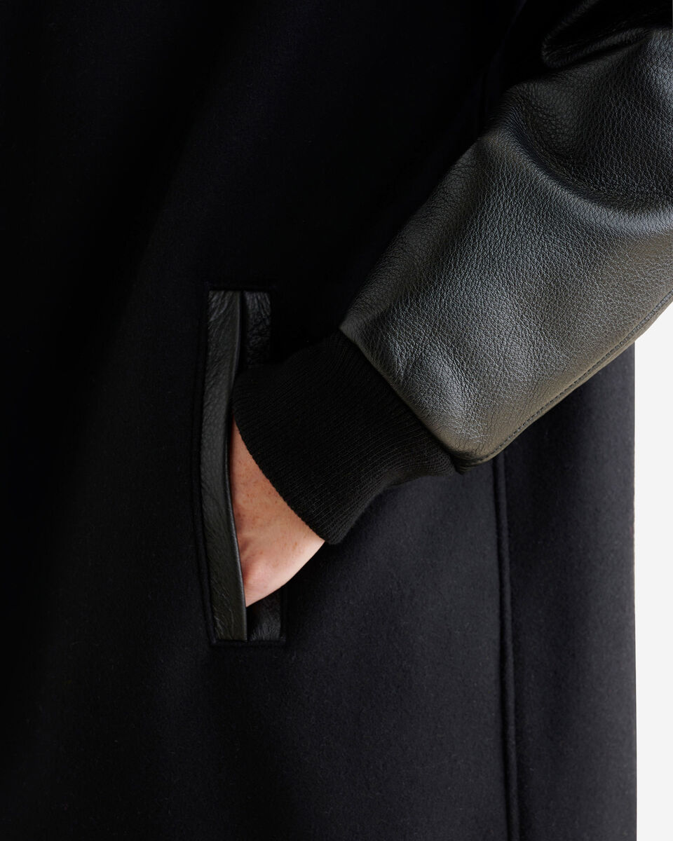 Blouson universitaire trapèze pour femme