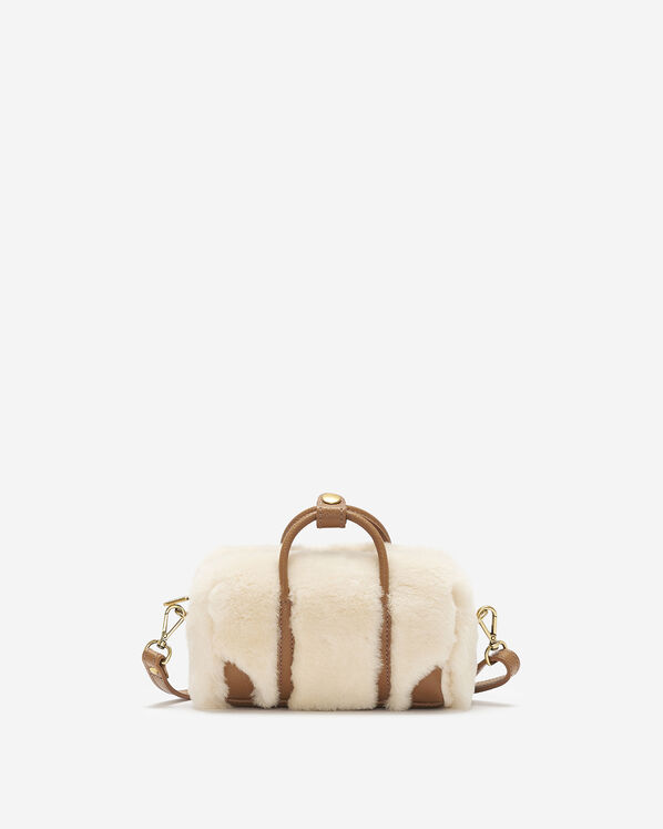 Shearling Micro Banff Crossbody