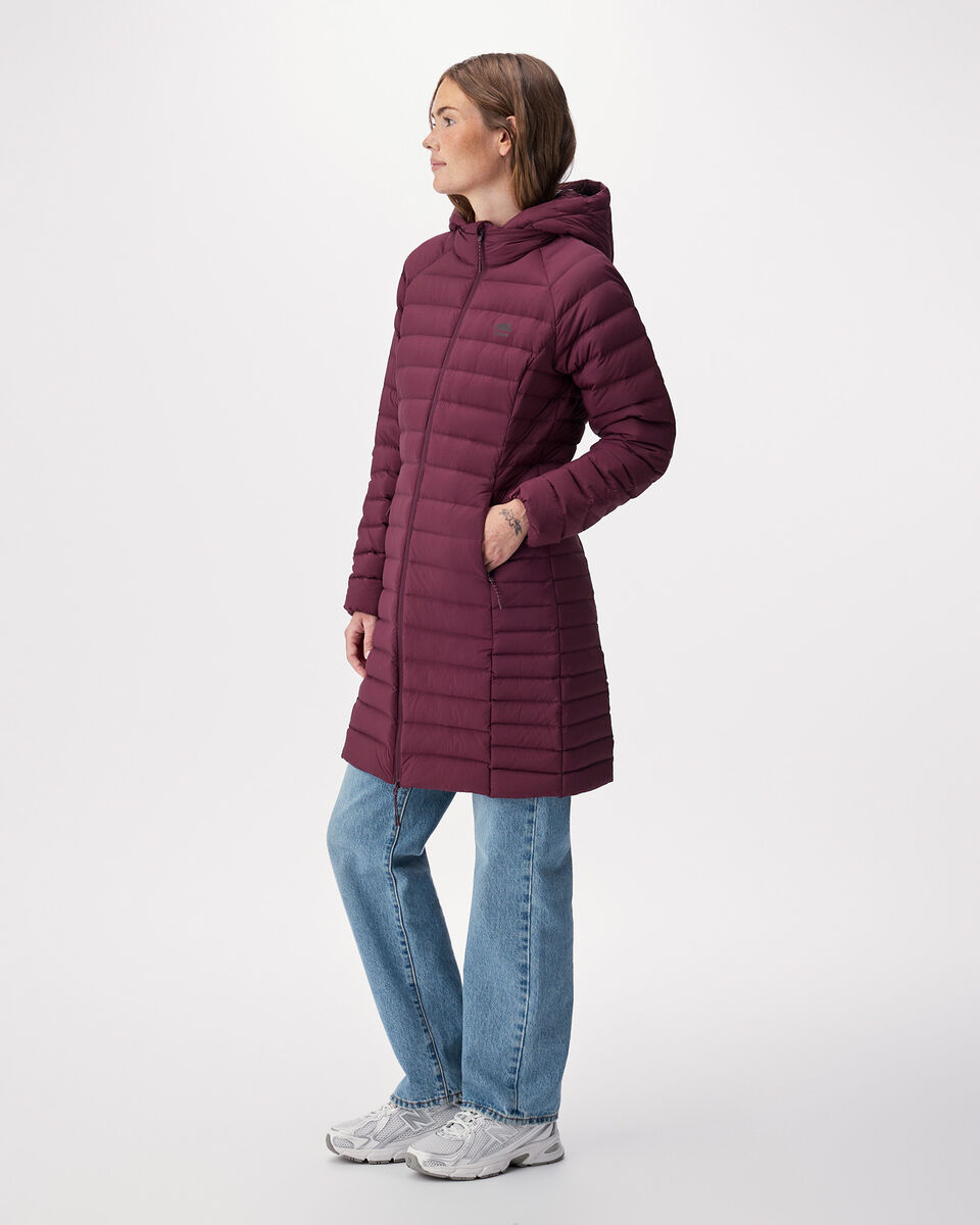Roots Down Packable Long Jacket