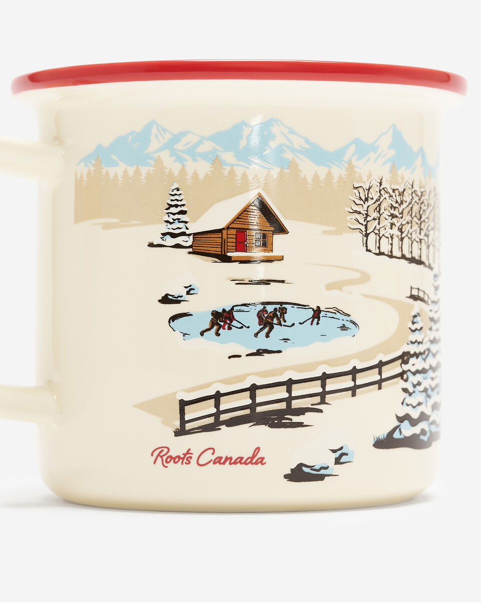 Roots Winter Village Mug
