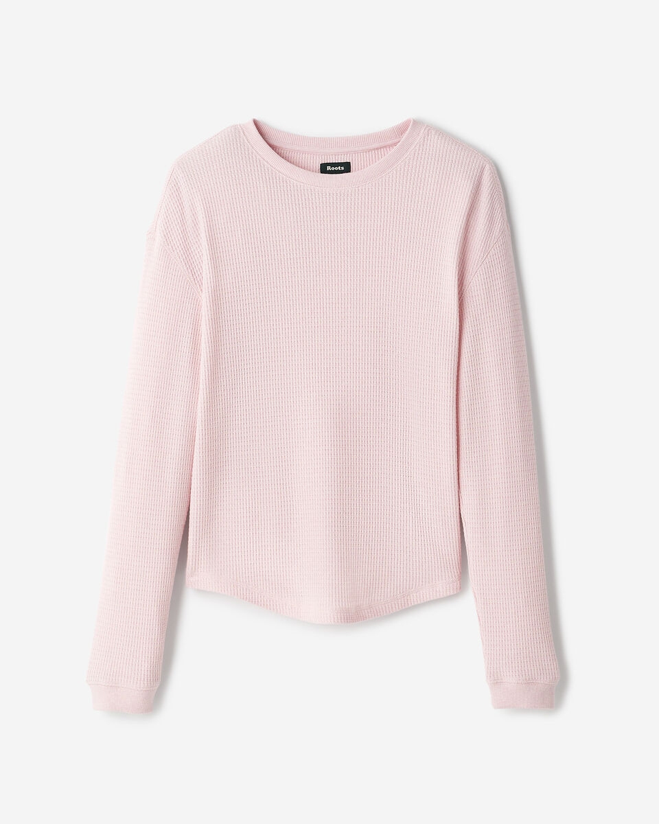 Waffle Long Sleeve Top