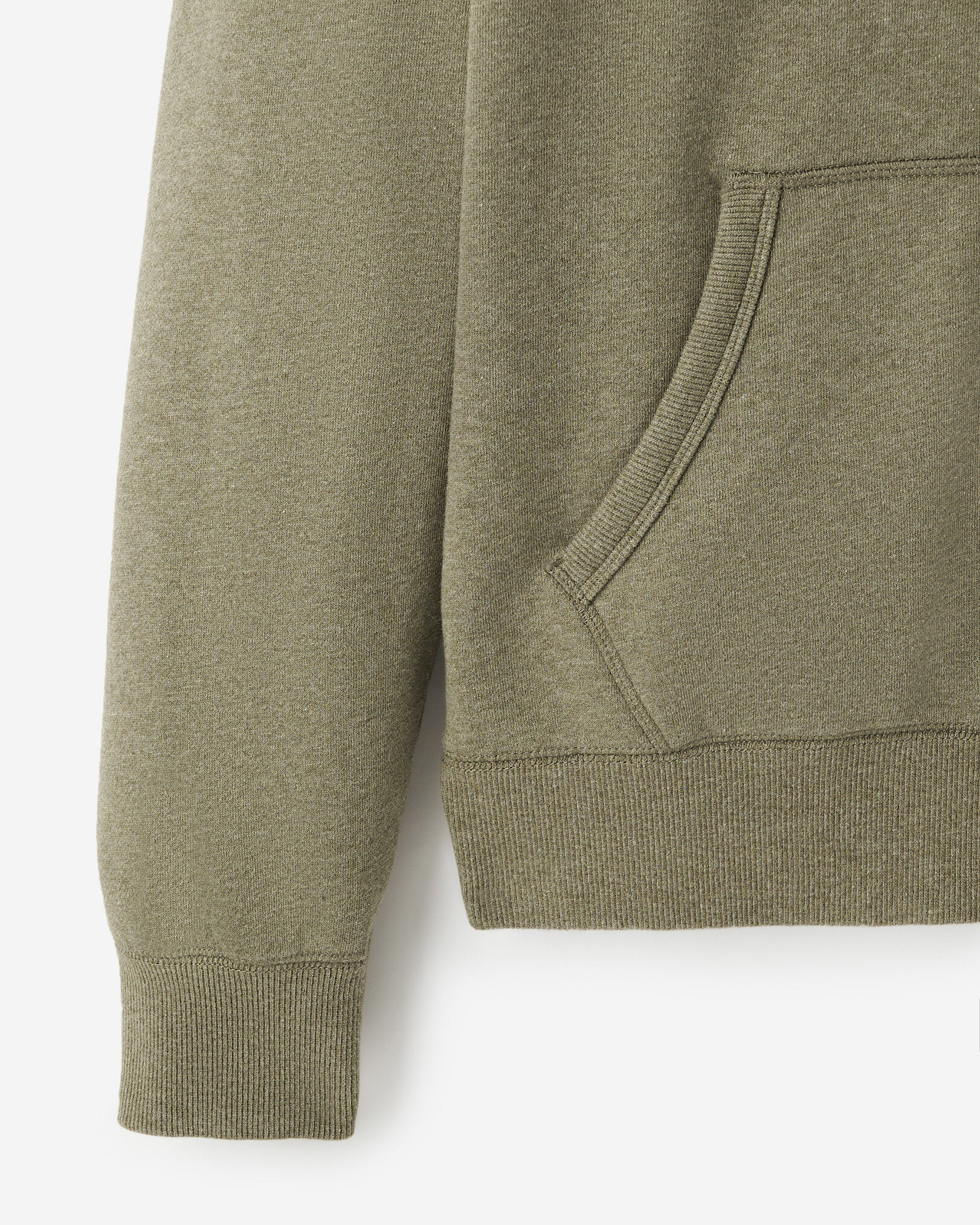 Chandail original à capuchon et glissière  en coton bio