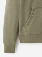 Chandail original &agrave; capuchon et glissi&egrave;re en coton bio 