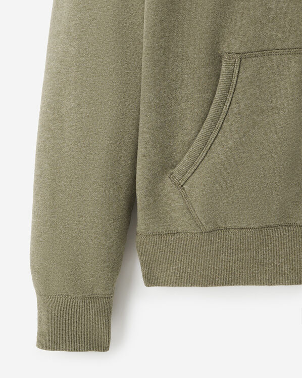 Chandail original &agrave; capuchon et glissi&egrave;re en coton bio 