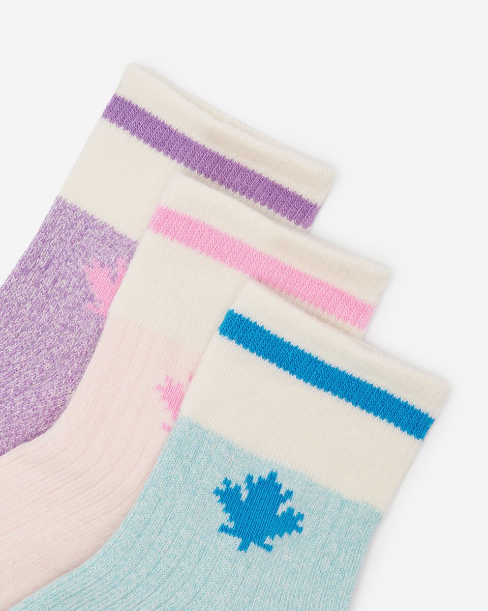 Kids Cabin Maple Sock 3 Pack