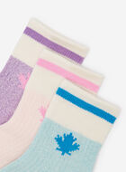 Kids Cabin Maple Sock 3 Pack