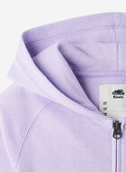 Chandail original &agrave; capuchon et glissi&egrave;re en jersey bouclette de coton bio pour enfants