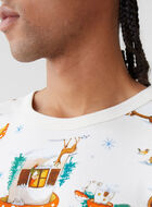 Mens Winter Wonderland Pajama Top