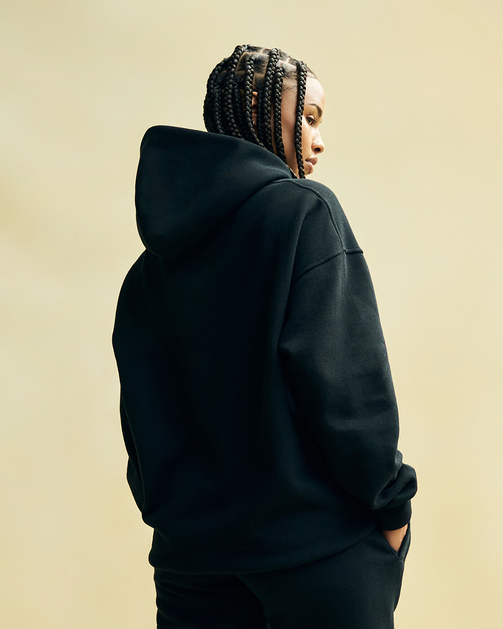 Kwd online black hoodie