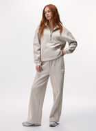 Organic Cooper Relaxed Quarter Zip Stein