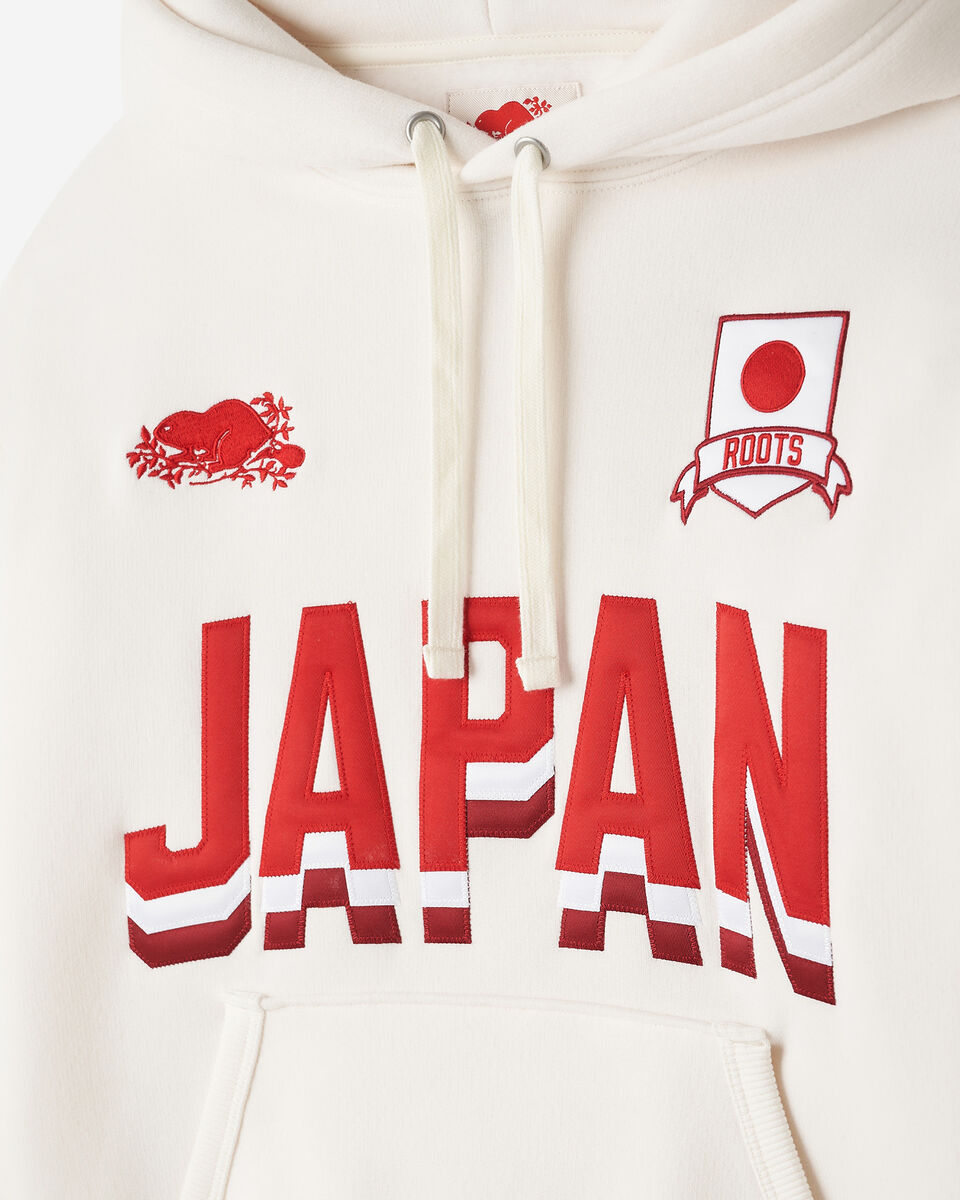 Chandail &agrave; capuchon international Japon Roots