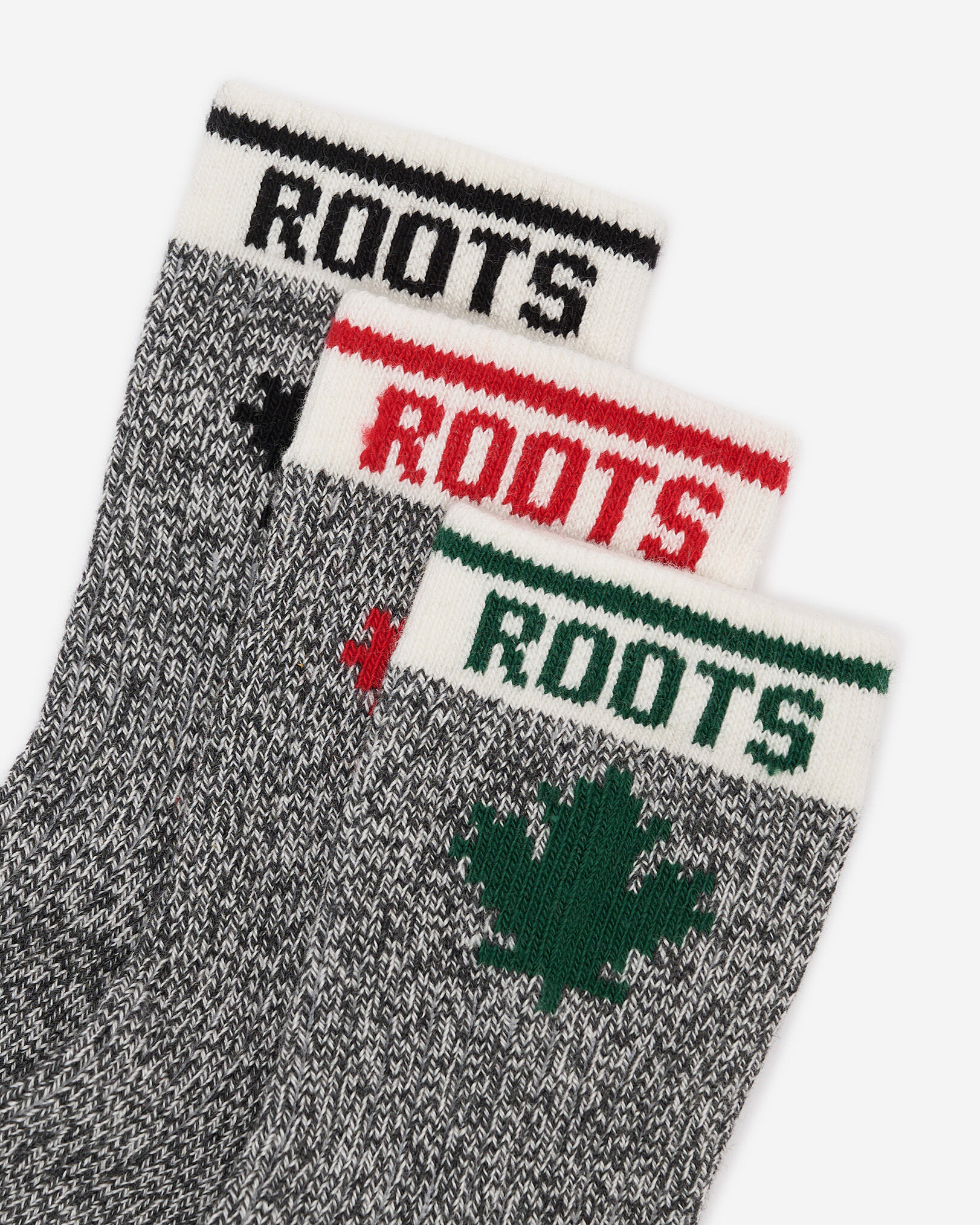 3 paires de chaussettes Érable Cabane pour tout-petits et bébés