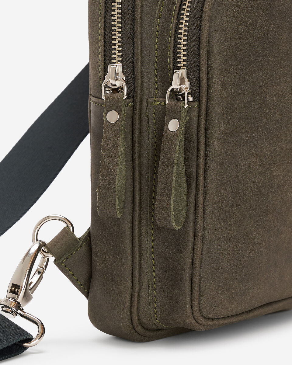 Sac à bandoulière Trinité en cuir Tribe