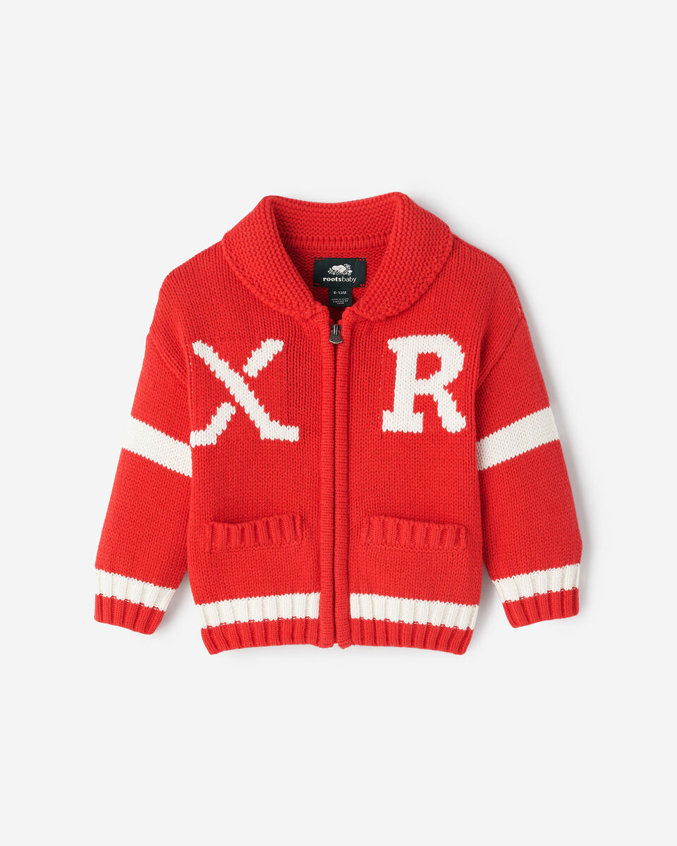 Baby Hockey Shawl Cardigan