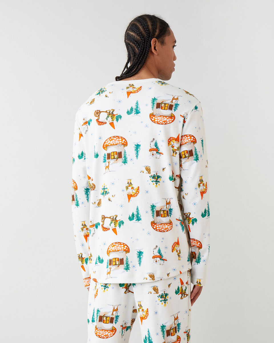 Mens Winter Wonderland Pajama Top