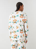 Mens Winter Wonderland Pajama Top