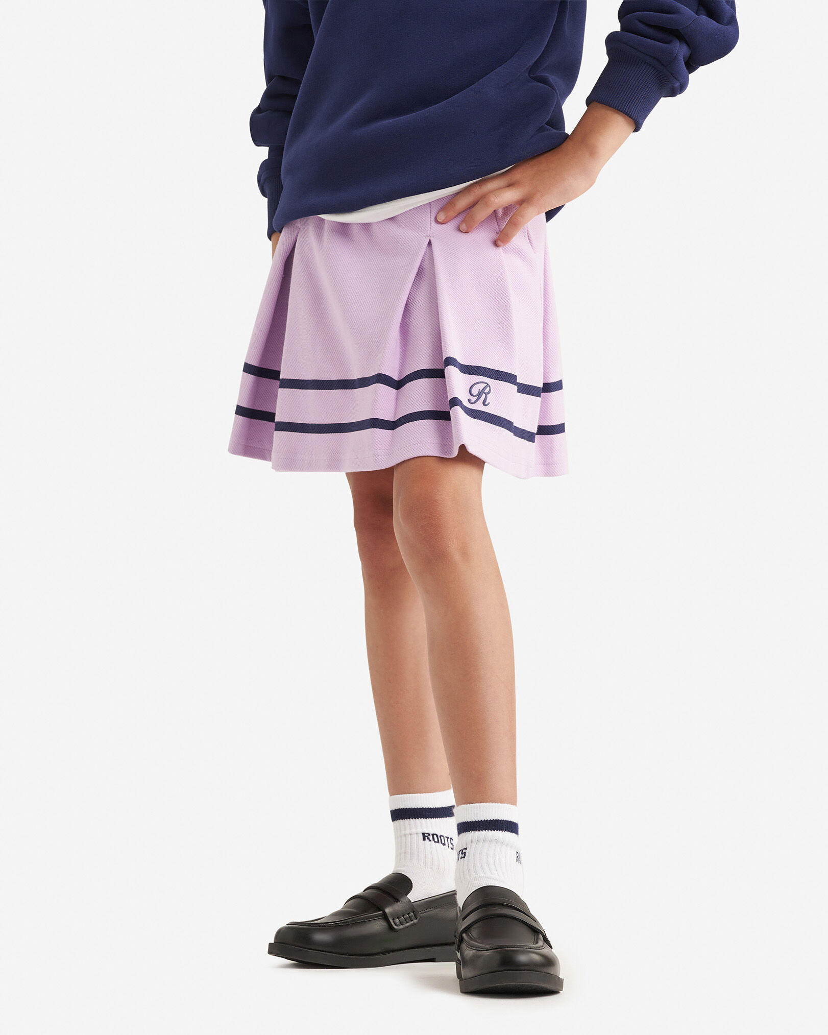 Girls Roots Signature Skort