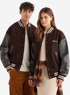 Blouson universitaire r&eacute;tro Mathews