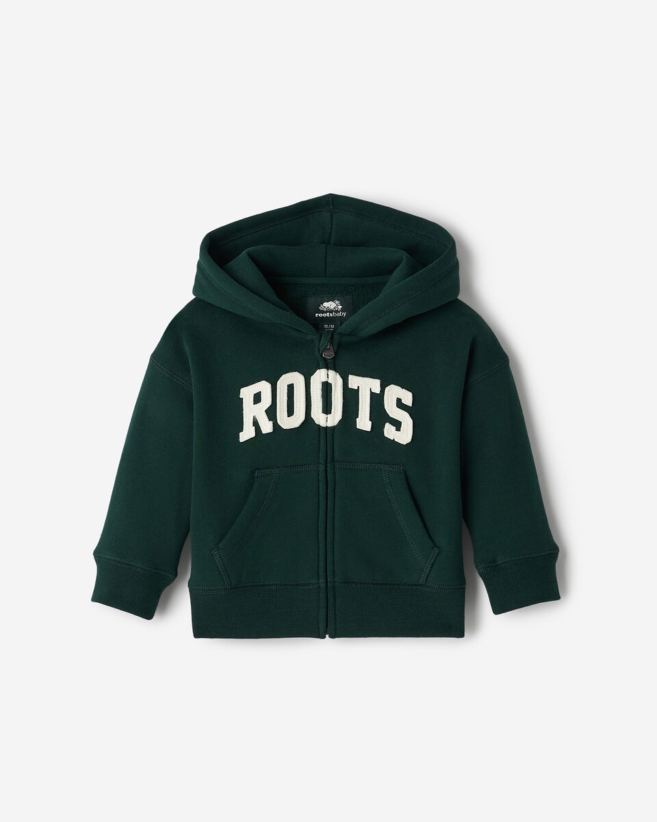Baby Roots Applique Full Zip Hoodie