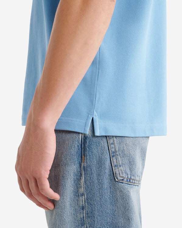 Polo en coton piqu&eacute; Castor