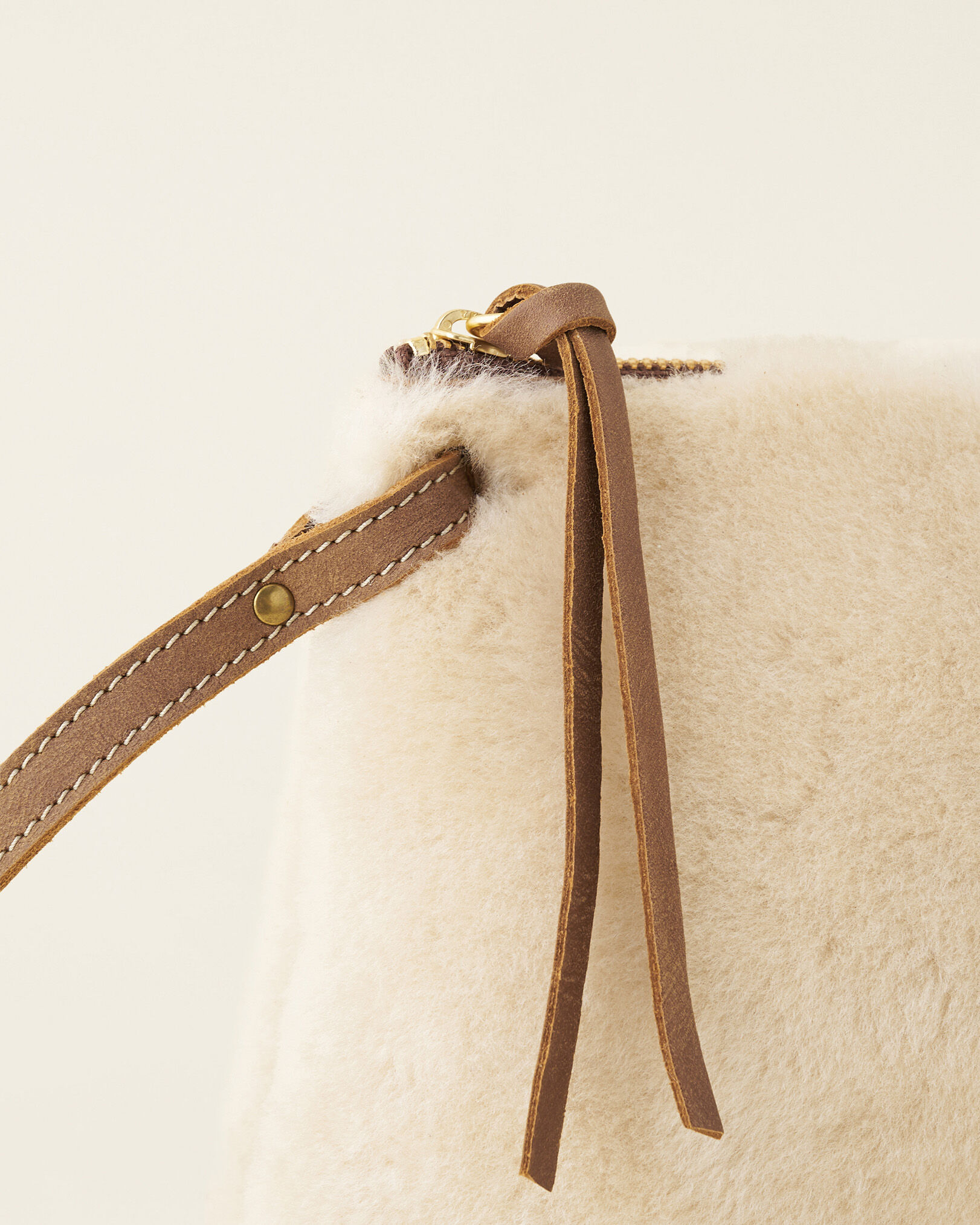 Shearling Edie Bag Handbags Roots