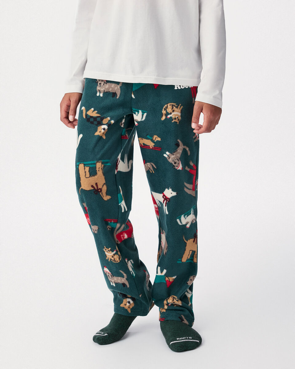 Pantalon de pyjama en micromolleton pour enfants