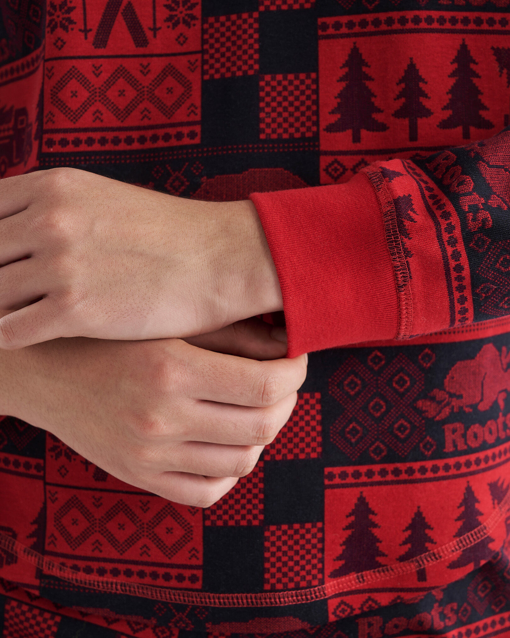 Womens Holiday Pajama Top