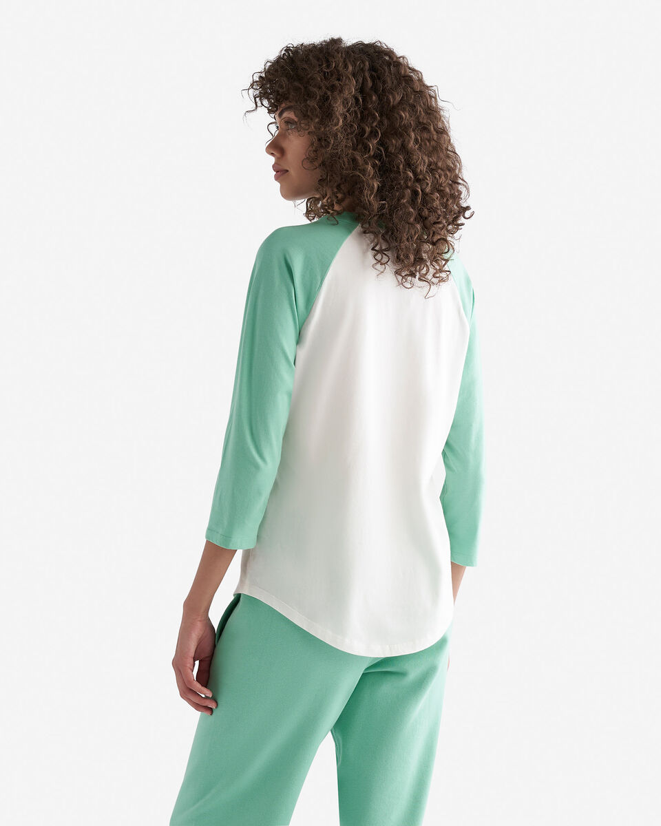 Womens Organic Cooper Baseball T-shirt