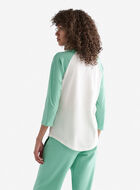 Womens Organic Cooper Baseball T-shirt