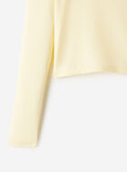 T-shirt sport &agrave; ourlet tulipe ajust&eacute; pour filles