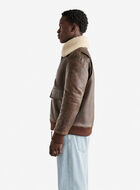 Leather Aviator Jacket