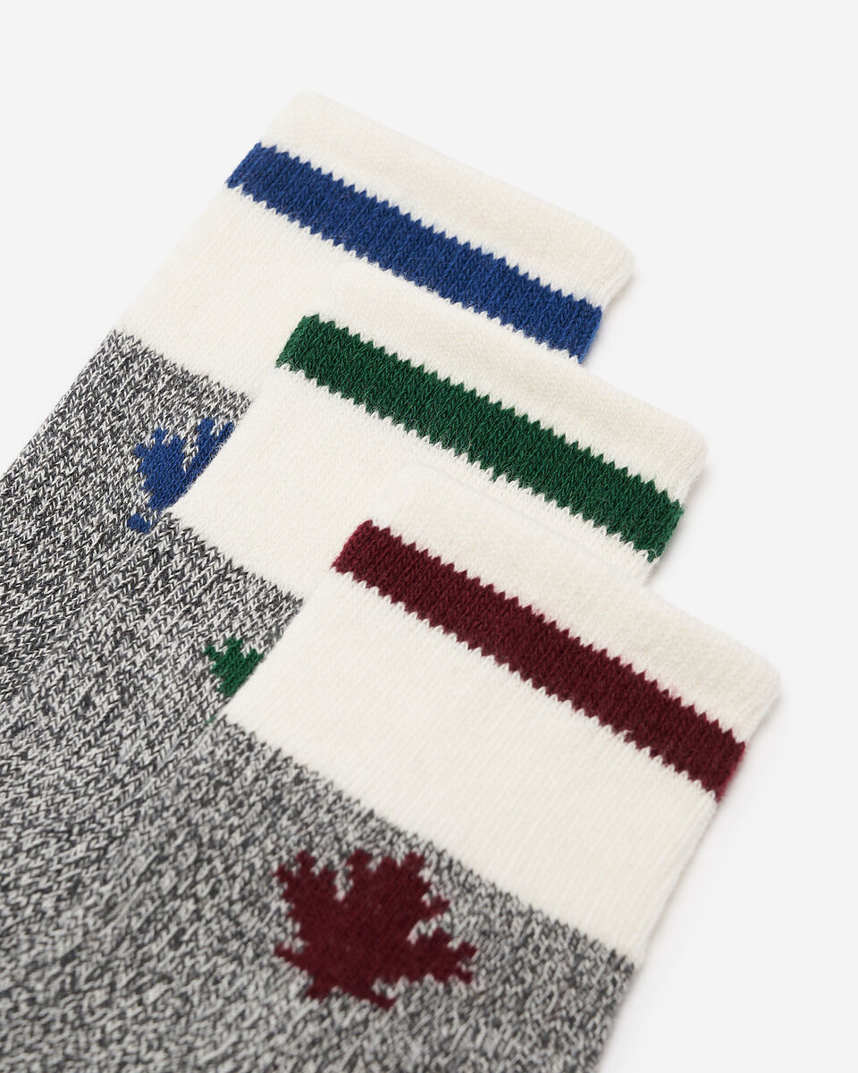 Kids Cabin Maple Sock 3 Pack