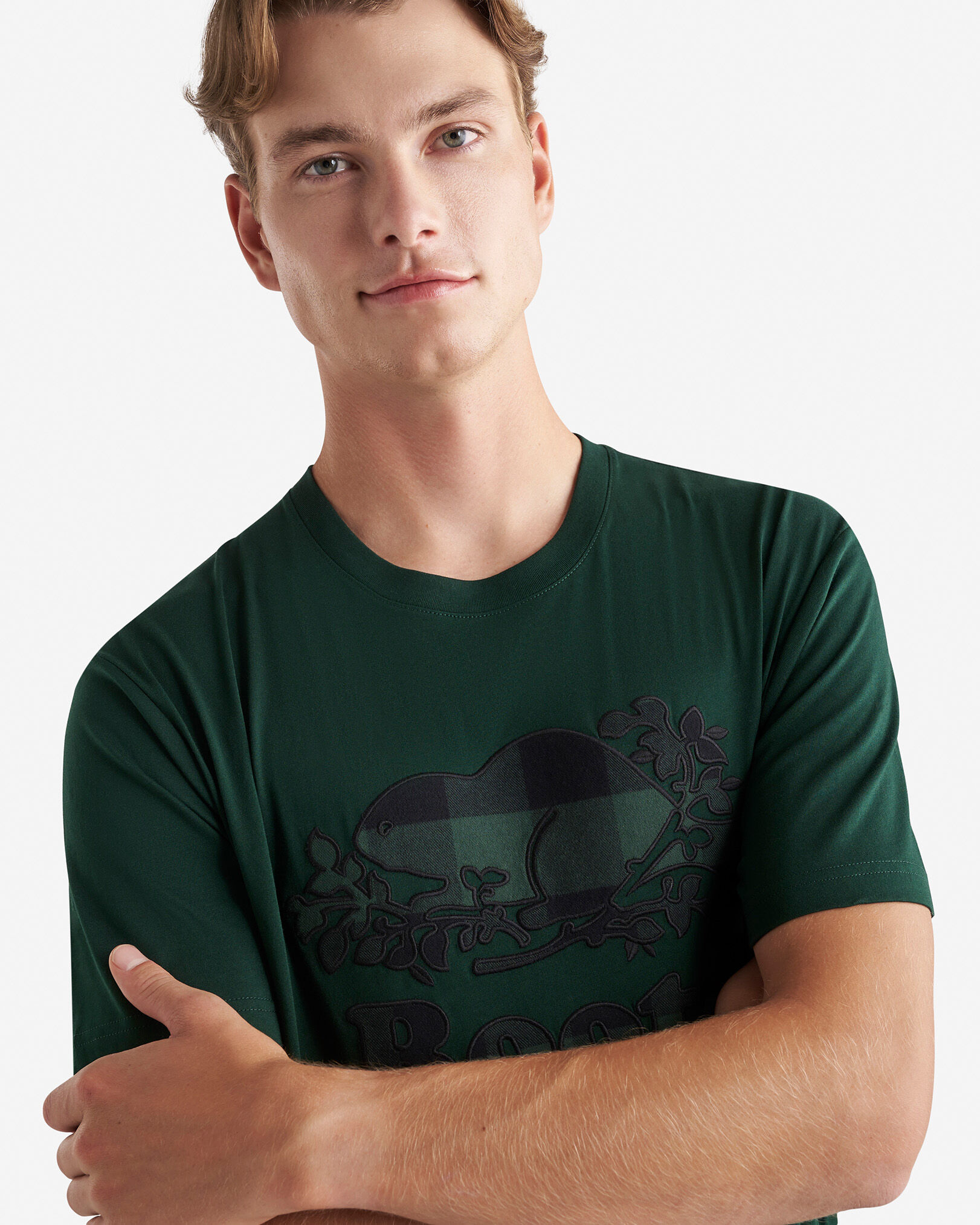 Mens Cooper Plaid T-Shirt