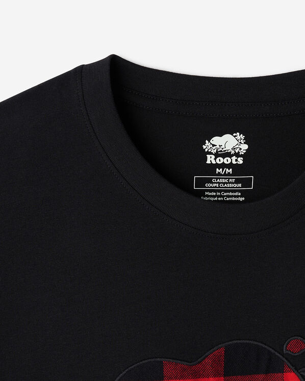 Mens Cooper Plaid Fill T-Shirt